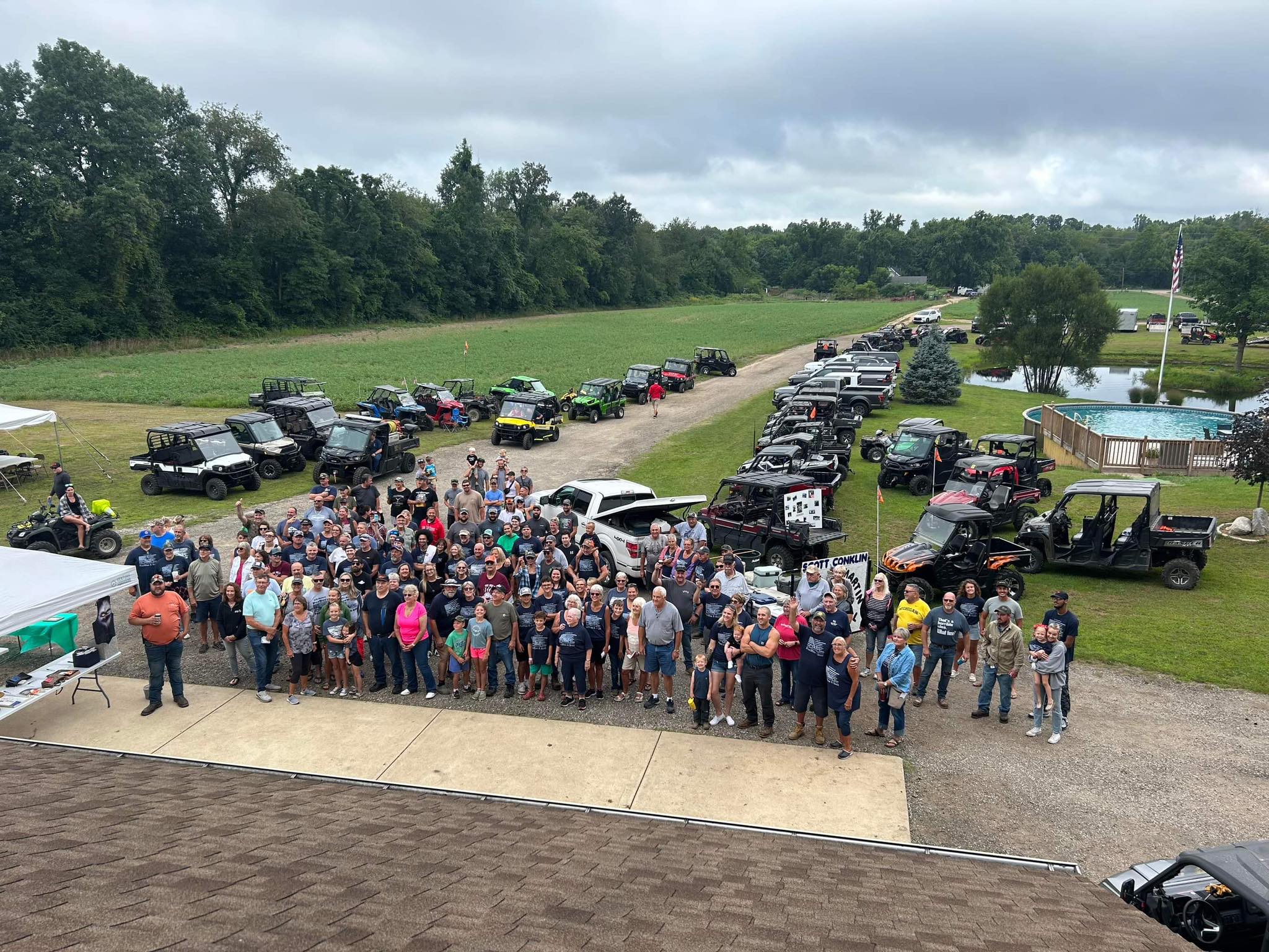 Start of 2024 Poker Run